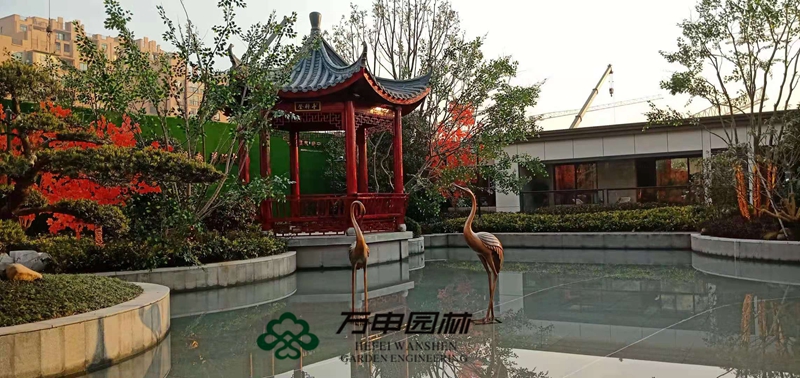 太和?邦泰紫金府項目示范區景觀、綠化工程順利驗收！